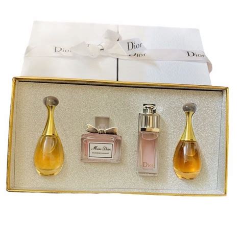 dior box set perfume|dior perfume miniatures gift sets.